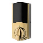 Kwikset Convert Smart Lock Conversion Kit with Zigbee, Lifetime Polished Brass